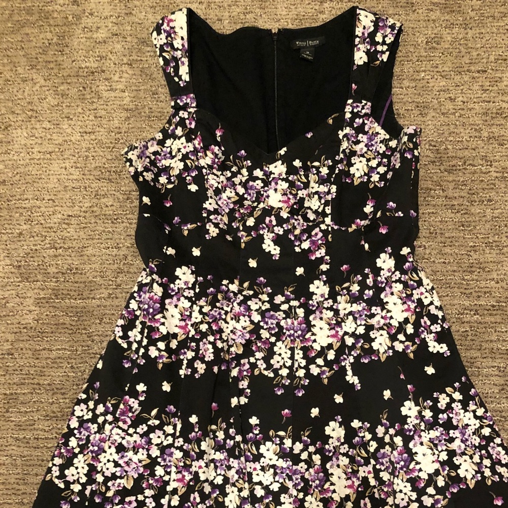 White House Black Market Fit & Flare Dress